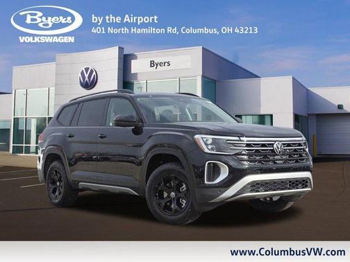 Deep Black Pearl 2026 Volkswagen Atlas 2.0T Peak Edition