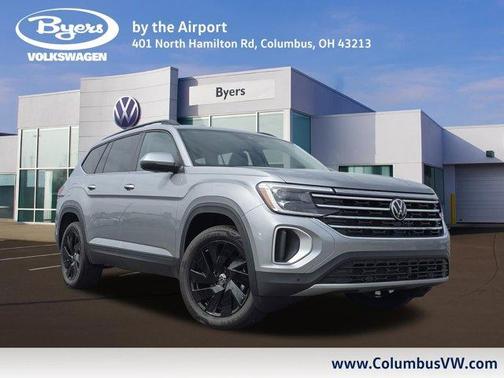 Silver Mist Metallic 2026 Volkswagen Atlas 2.0T SE W/TECHNOLOGY