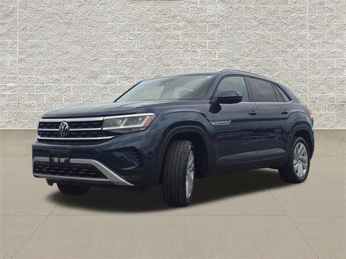 Tourmaline Blue Metallic 2023 Volkswagen Atlas Cross Sport 3.6L V6 SE w/Technology