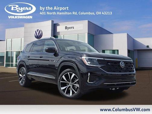 Deep Black Pearl 2026 Volkswagen Atlas 2.0T SEL Premium R-Line