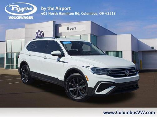Pure White 2024 Volkswagen Tiguan 2.0T SE
