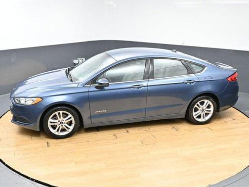 Blue Metallic 2018 Ford Fusion Hybrid S