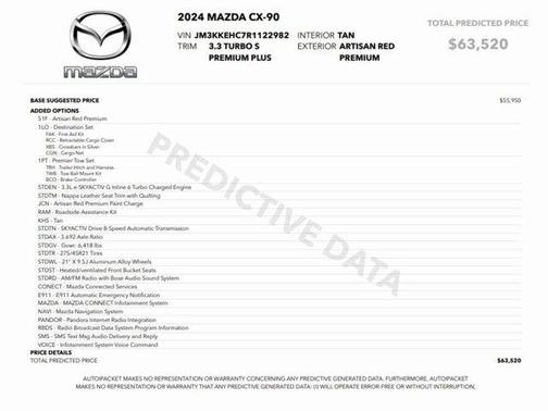 2024 Mazda CX-90 S Premium Plus