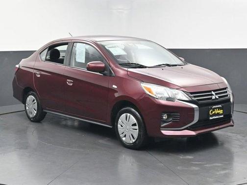 Infrared Metallic 2021 Mitsubishi Mirage G4 ES