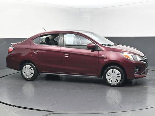 Infrared Metallic 2021 Mitsubishi Mirage G4 ES