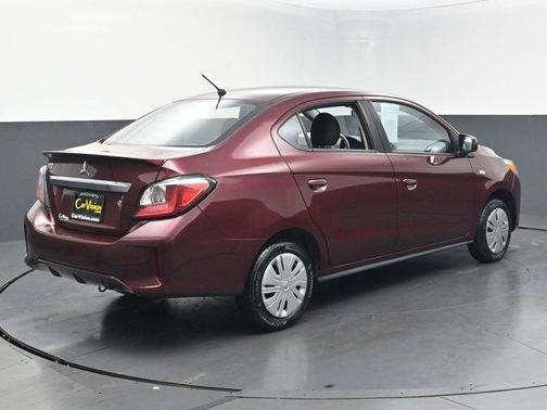 Infrared Metallic 2021 Mitsubishi Mirage G4 ES