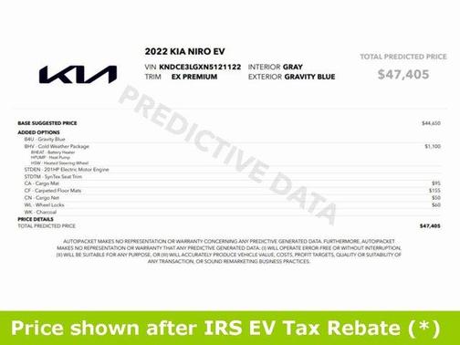 2022 Kia Niro EV EX Premium