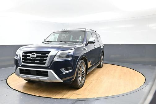 Hermosa Blue 2021 Nissan Armada Platinum