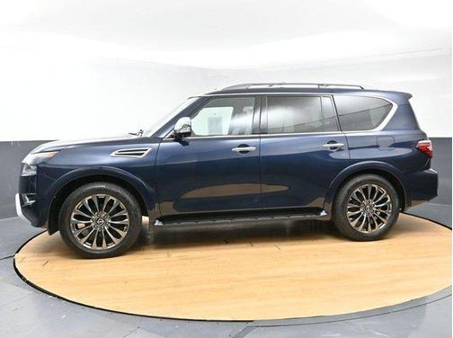 Hermosa Blue 2021 Nissan Armada Platinum