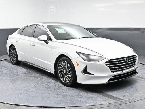 Hyper White 2022 Hyundai SONATA Hybrid Limited