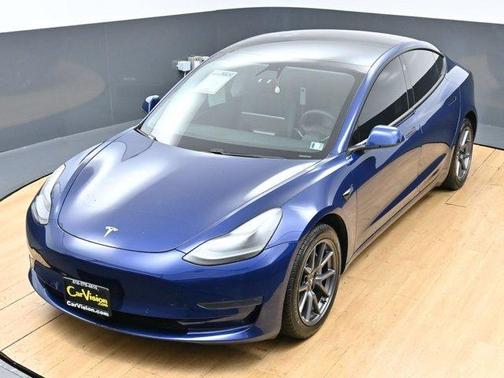 Deep Blue Metallic 2021 Tesla Model 3 Standard Range Plus