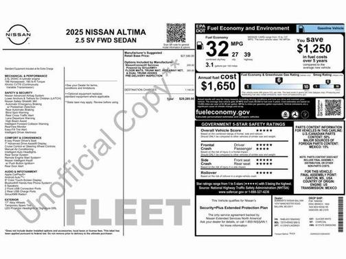 2025 Nissan Altima SV