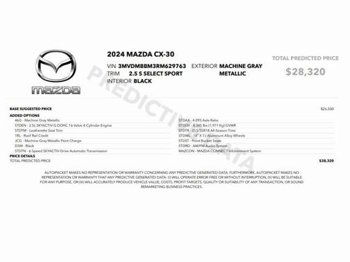2024 Mazda CX-30 Select