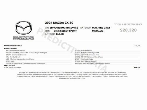 2024 Mazda CX-30 Select