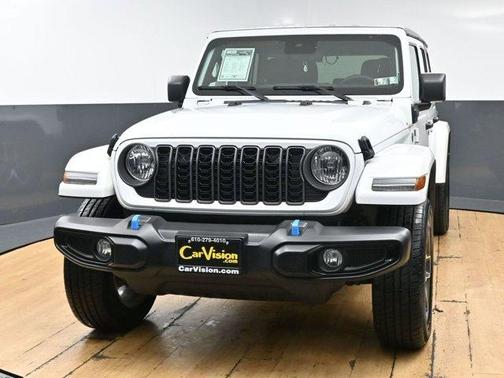 Bright White Clearcoat 2024 Jeep Wrangler 4xe Sport