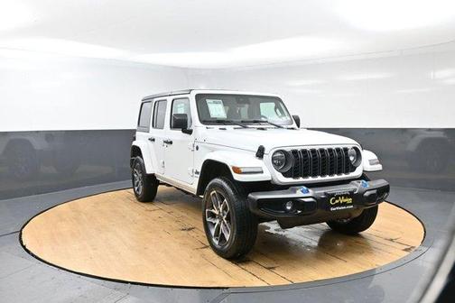 Bright White Clearcoat 2024 Jeep Wrangler 4xe Sport