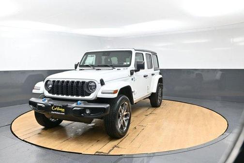 Bright White Clearcoat 2024 Jeep Wrangler 4xe Sport