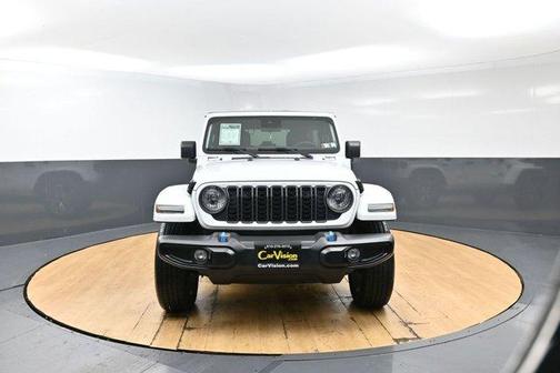 Bright White Clearcoat 2024 Jeep Wrangler 4xe Sport