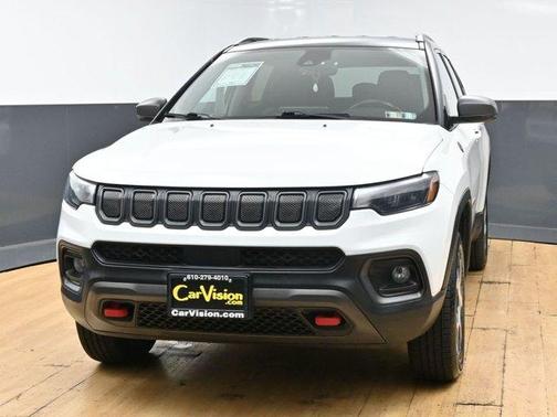 Bright White Clearcoat 2022 Jeep Compass Trailhawk