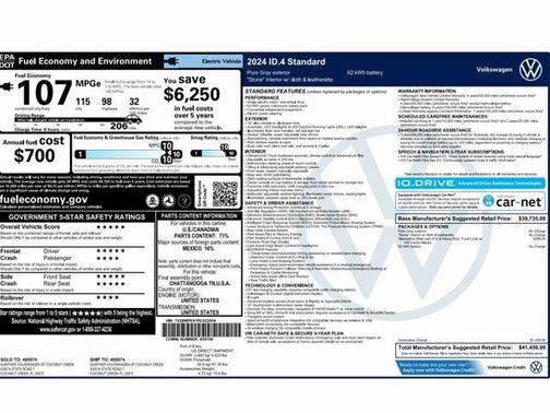 2024 Volkswagen ID.4 Standard