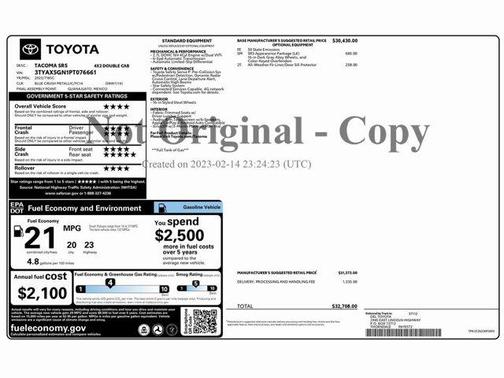 2023 Toyota Tacoma SR5