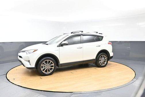 Blizzard Pearl 2018 Toyota RAV4 Hybrid Limited