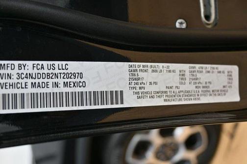 Diamond Black 2022 Jeep Compass Trailhawk