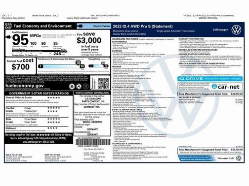 2022 Volkswagen ID.4 Pro S