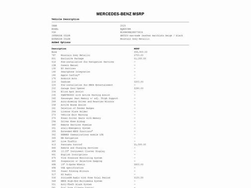 2023 Mercedes-Benz EQB 300 Base 4MATIC