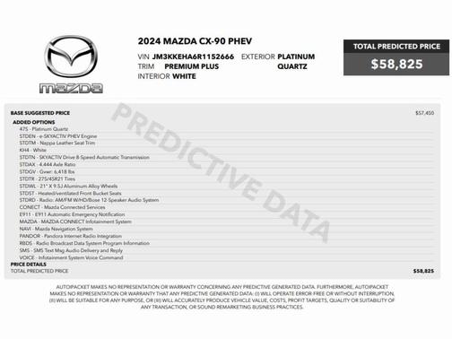 2024 Mazda CX-90 PHEV Premium Plus