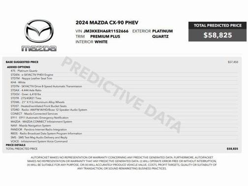 2024 Mazda CX-90 PHEV Premium Plus