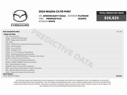 2024 Mazda CX-90 PHEV Premium Plus