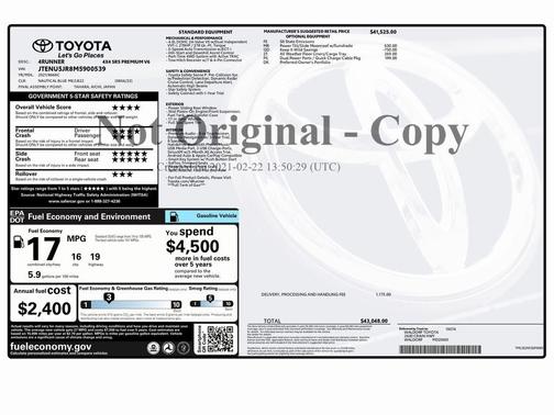 2021 Toyota 4Runner SR5 Premium