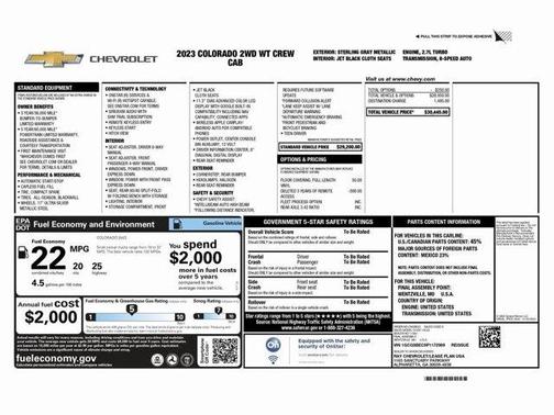 2023 Chevrolet Colorado WT