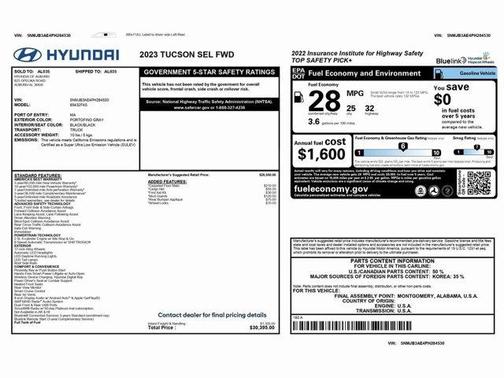 2023 Hyundai TUCSON SEL