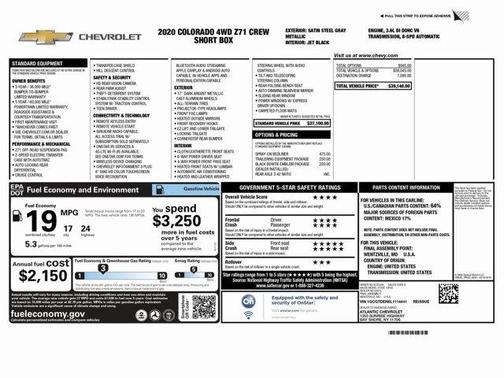 2020 Chevrolet Colorado Z71