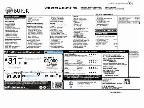 2021 Buick Encore GX Essence