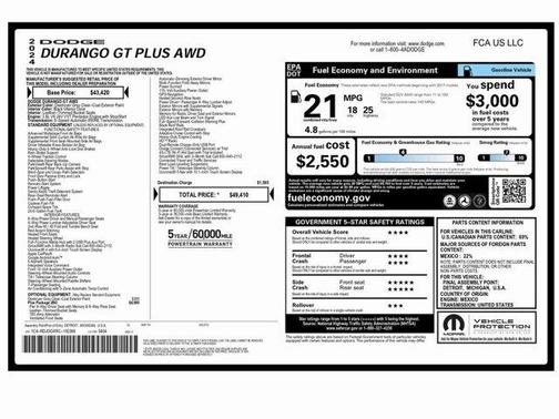 2024 Dodge Durango GT