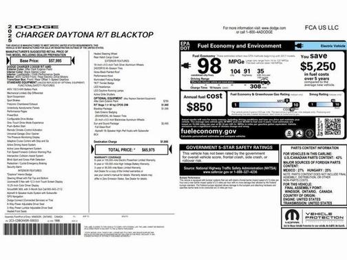 2025 Dodge Charger Daytona R/T