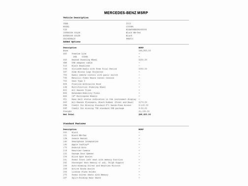 2023 Mercedes-Benz C-Class C 300 4MATIC