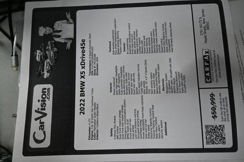 2022 BMW X5 PHEV xDrive45e