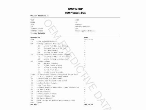 2023 BMW i4 Gran Coupe eDrive40