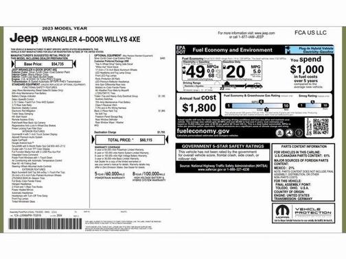 2023 Jeep Wrangler 4xe Base