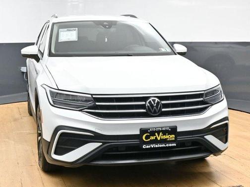 Pure White 2022 Volkswagen Tiguan 2.0T S