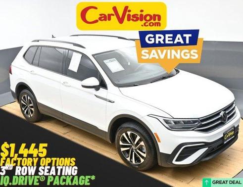 Pure White 2022 Volkswagen Tiguan 2.0T S