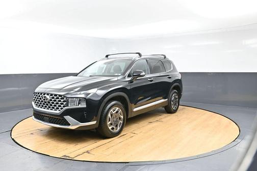 Twilight Black 2021 Hyundai SANTA FE HEV Blue