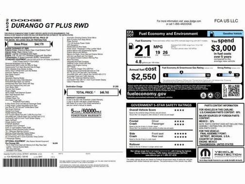 2024 Dodge Durango GT