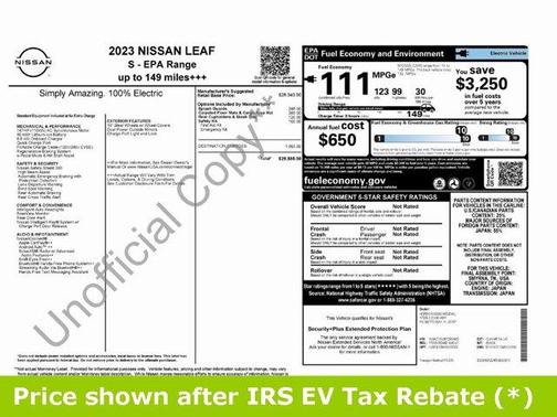 2023 Nissan Leaf S