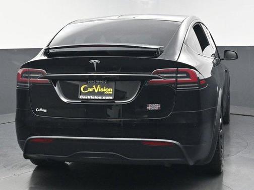 Black 2022 Tesla Model X Plaid
