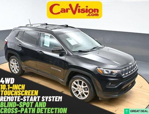 Diamond Black 2022 Jeep Compass Latitude Lux